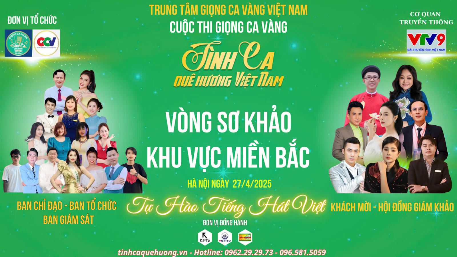 Hấp dẫn với những tiết mục dự thi tại Sơ khảo và Bán kết khu vực Giọng ca vàng Tình ca quê hương Việt Nam