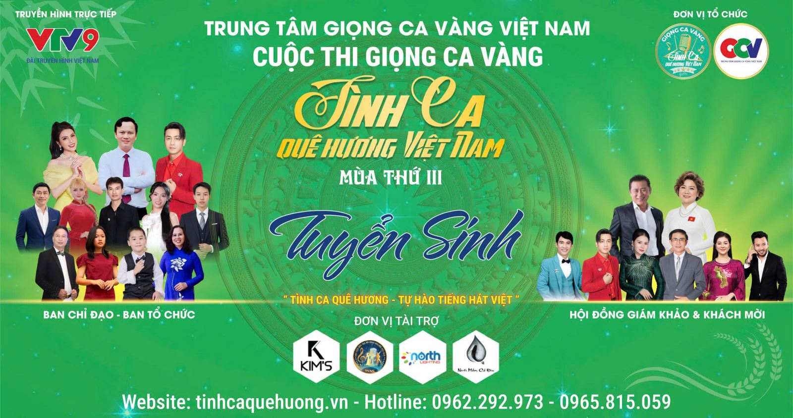 Điều lệ cuộc thi Giọng ca vàng Tình ca quê hương Việt Nam mùa thứ III 