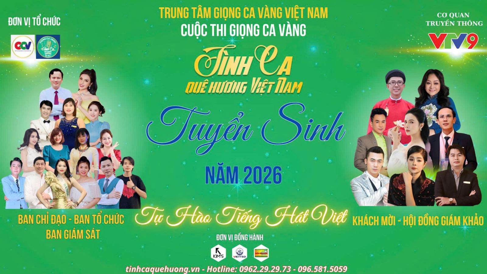 Điều lệ Giọng ca vàng Tình ca quê hương Việt Nam 2026
